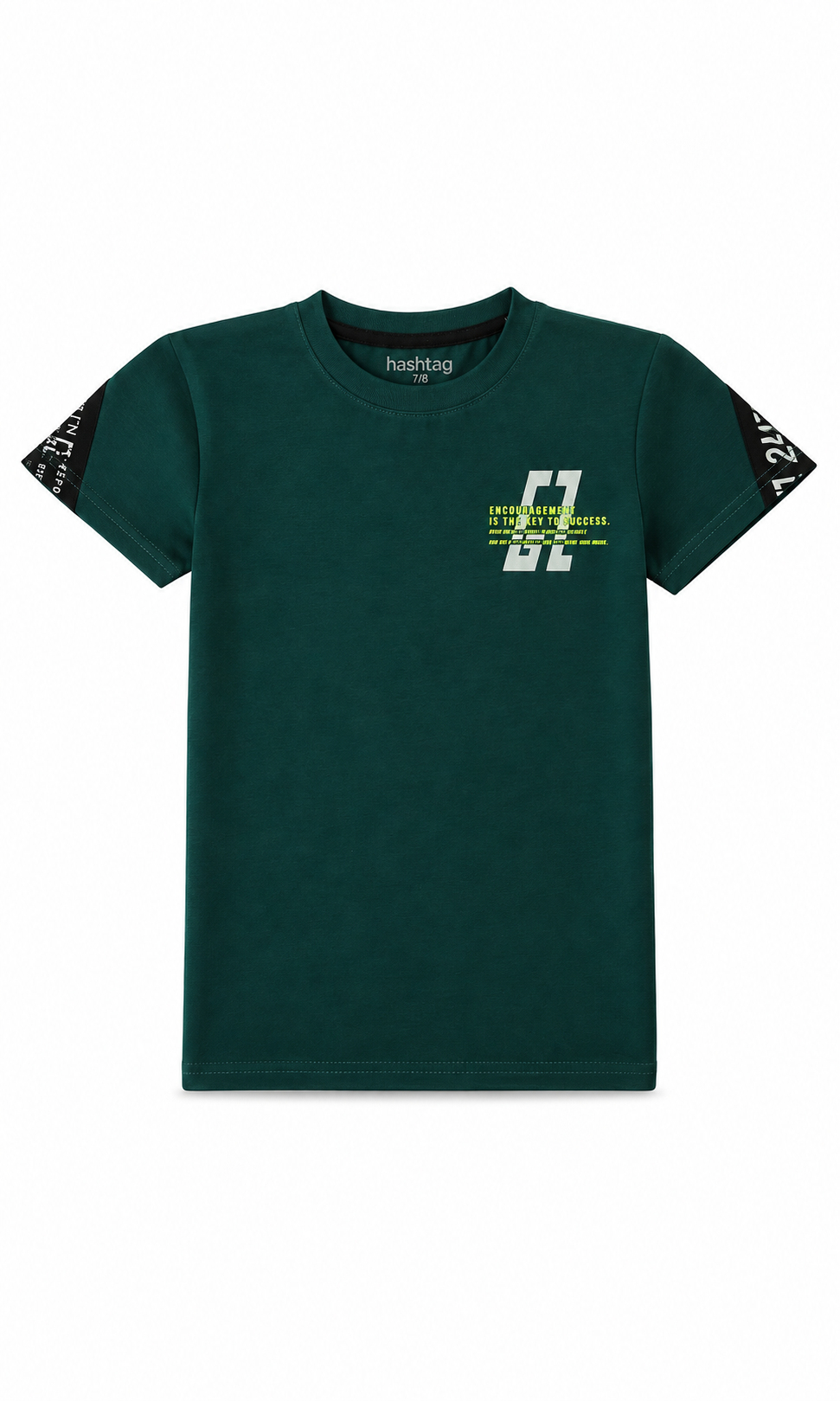 Boys Printed T-Shirt - Green