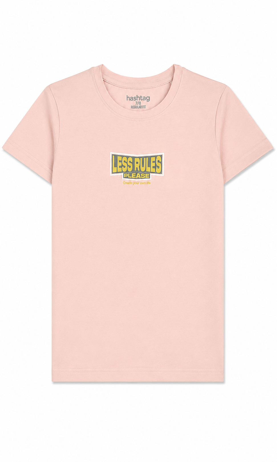 Boys Casual Short Sleeve T-Shirt - Pink