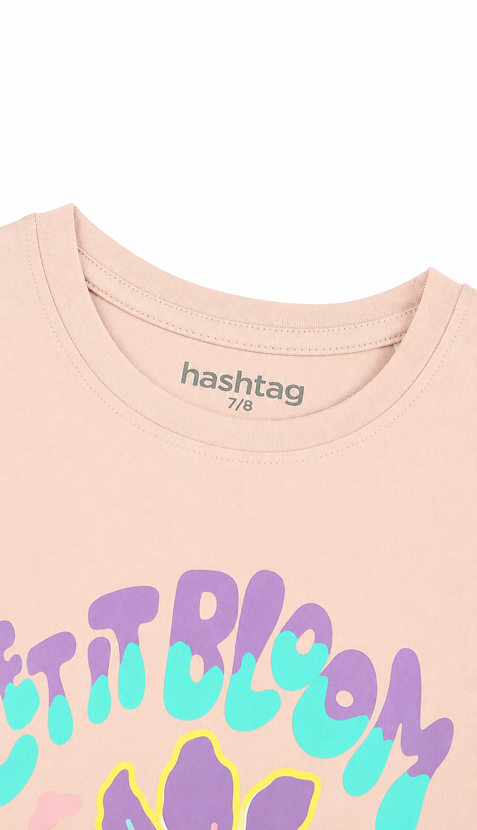 Girls Printed T-Shirt - Pink