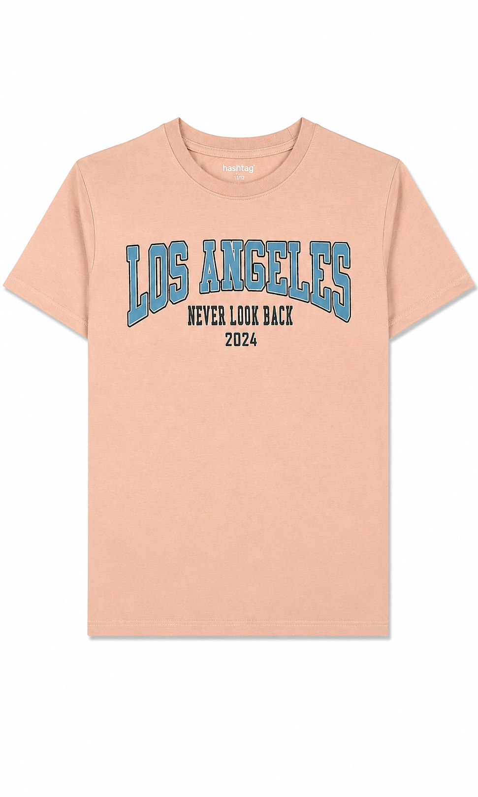 Boys Printed T-Shirt - Coffee