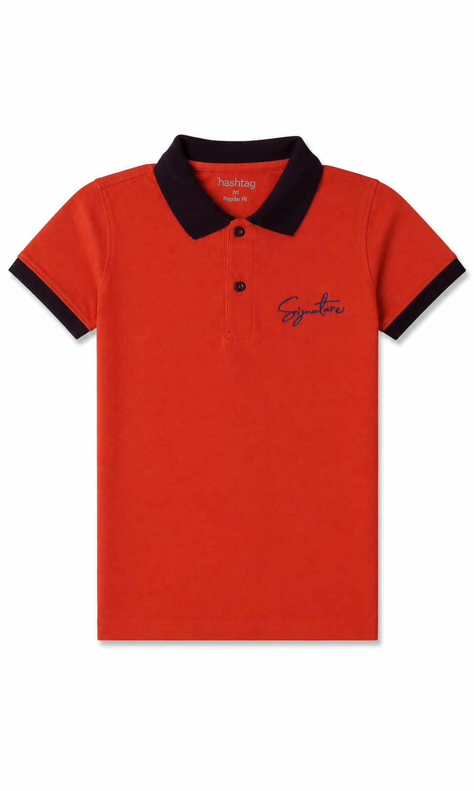 Boys Polo T-Shirt - Red