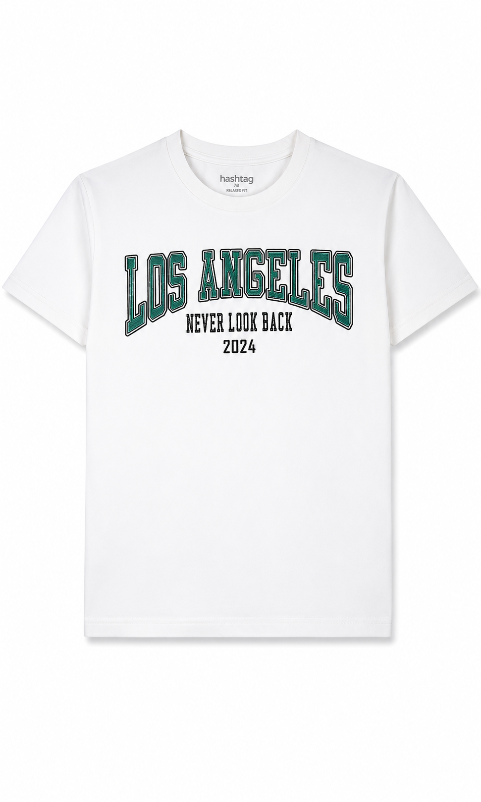Boys Casual Short Sleeve T-Shirt - White
