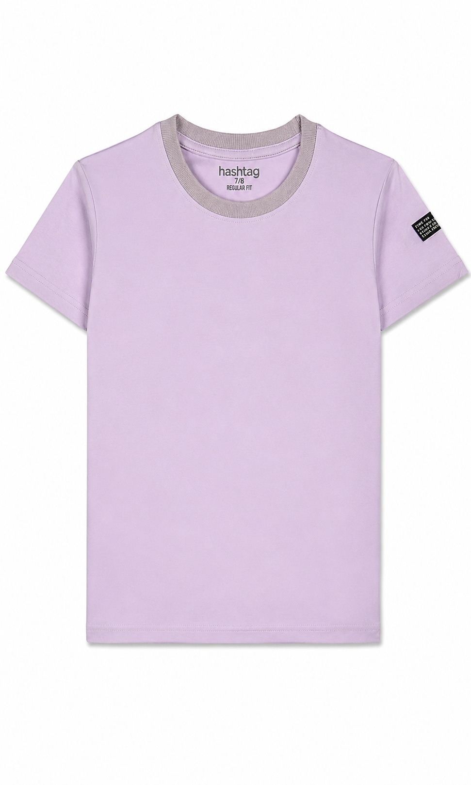 Boys Casual Short Sleeve T-Shirt - Purple