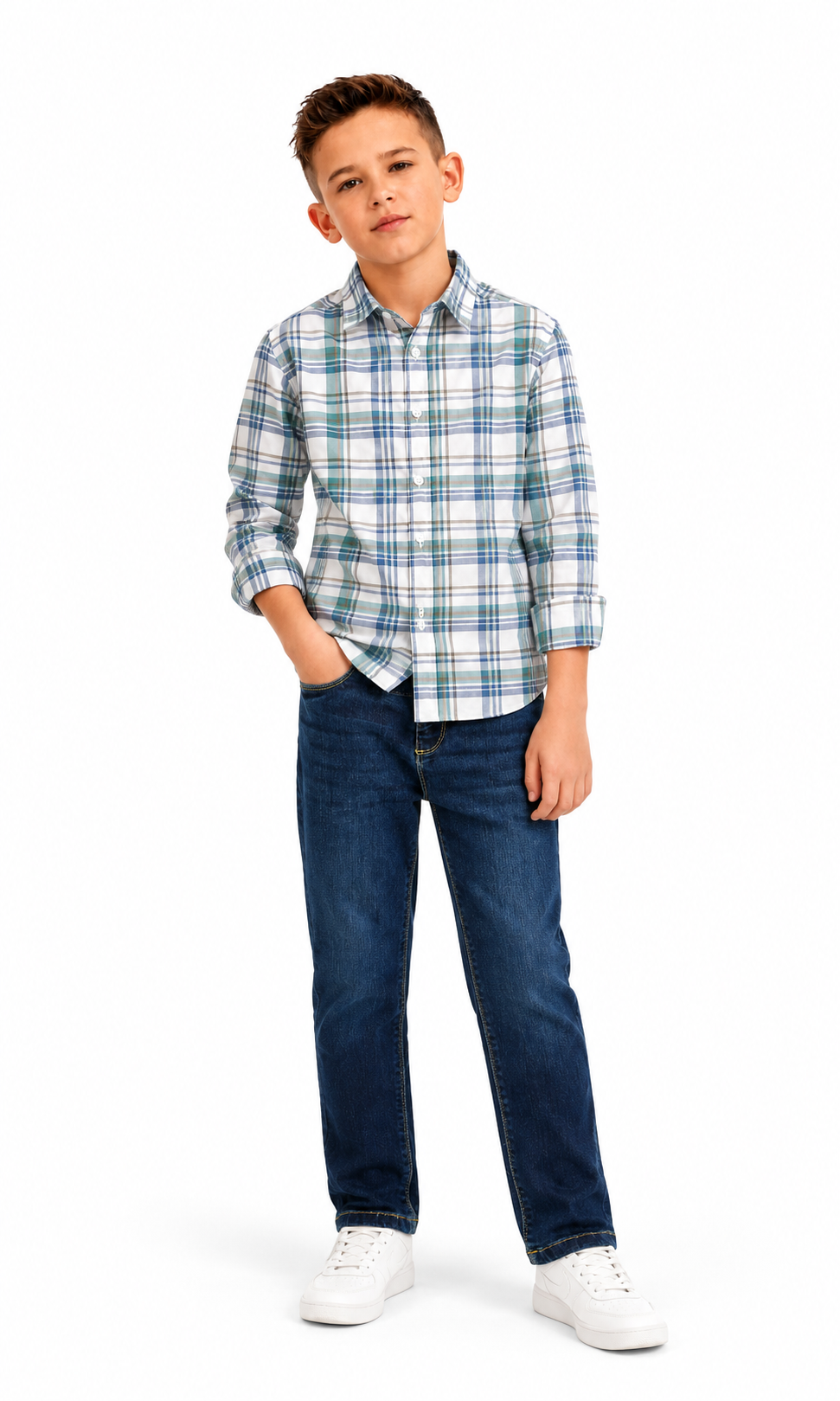 Boys Denim Pant - Dark Blue