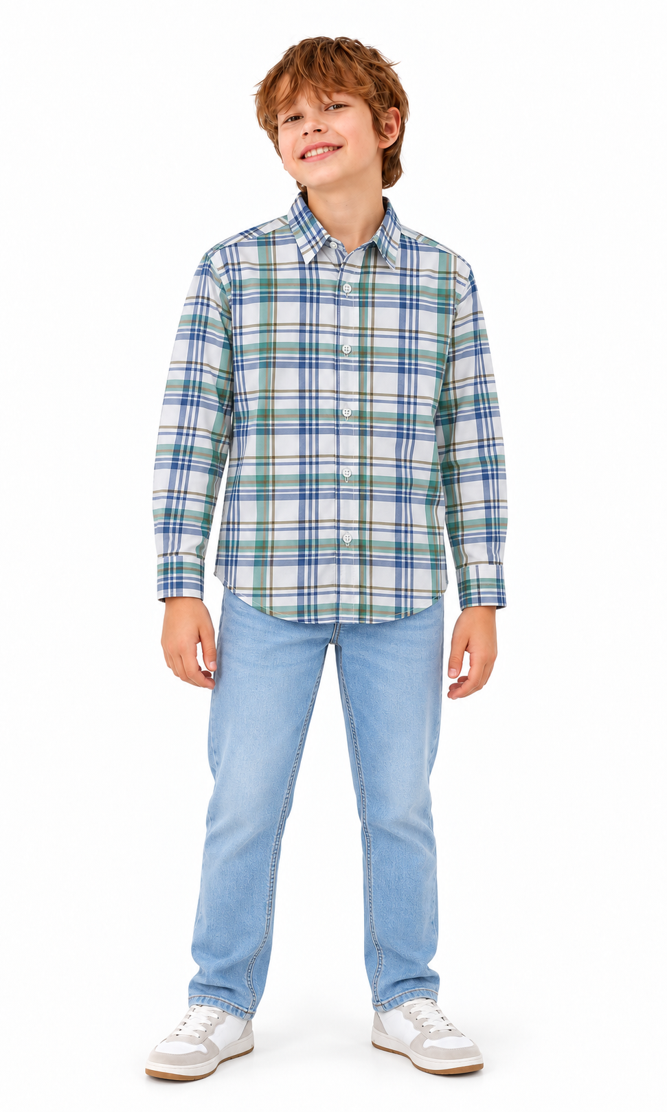 Boys Denim Pant - Mid Blue