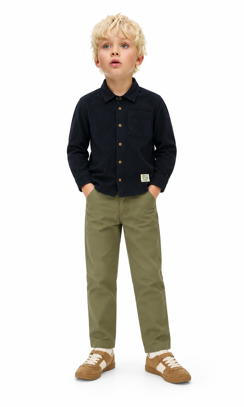 Boys Chino Pant - Khaki