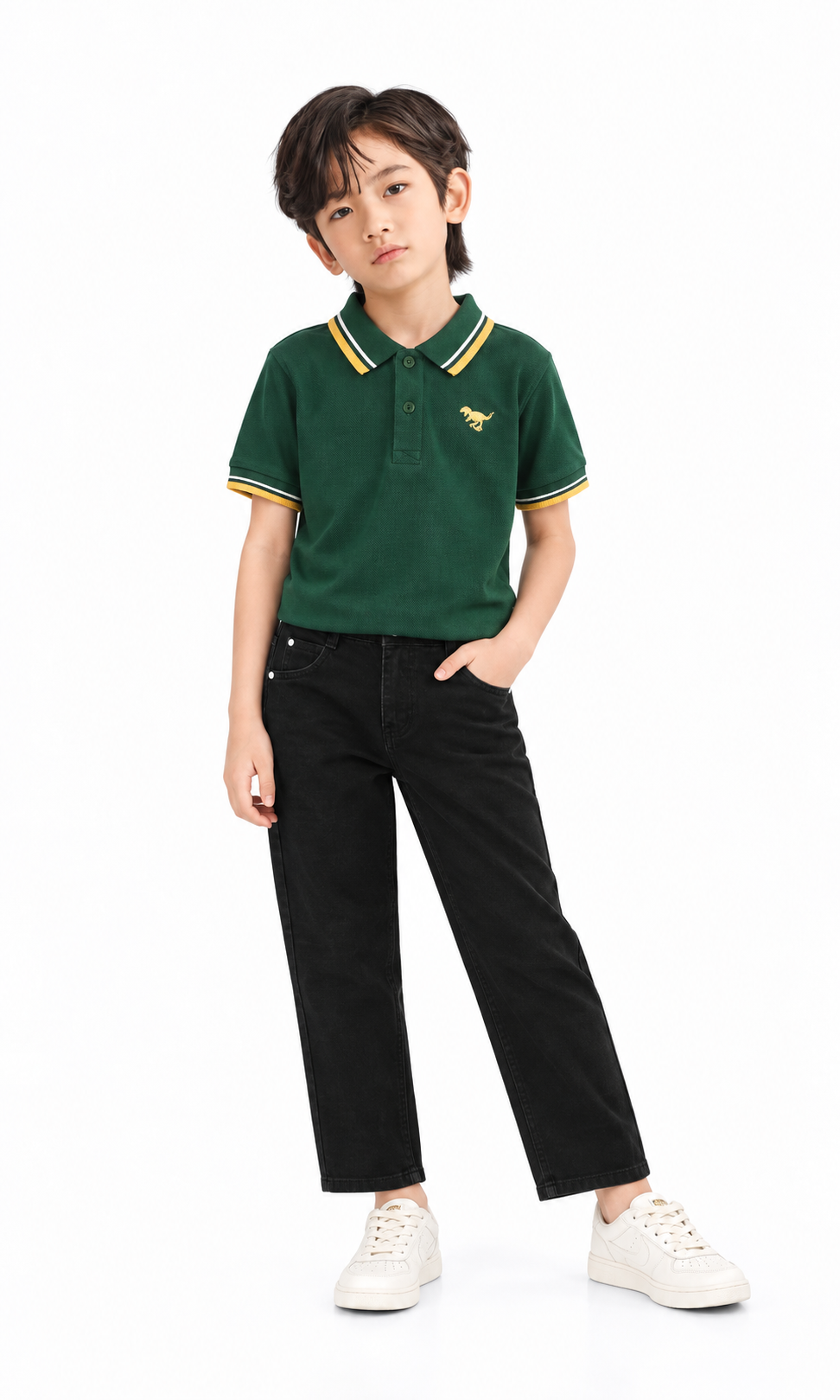 Boy's Denim Pant - Black
