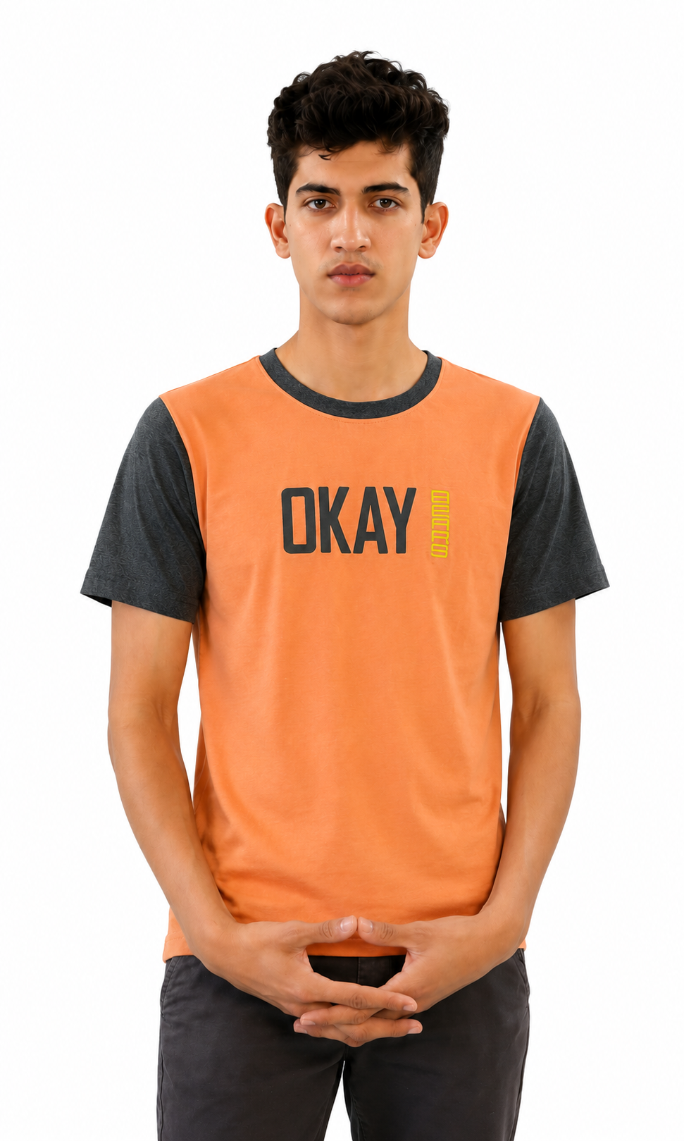 Boys Graphic T-Shirt - Peach