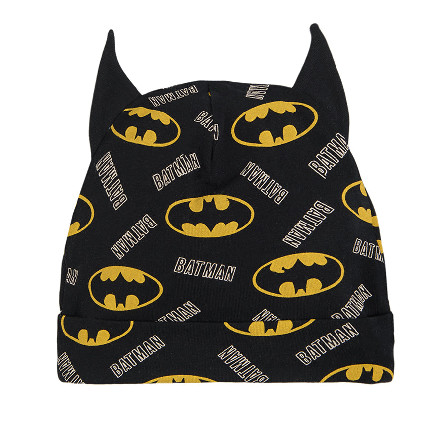 Boy's Hat Gray Black Batman Set 2 Pcs CC LAB2401218