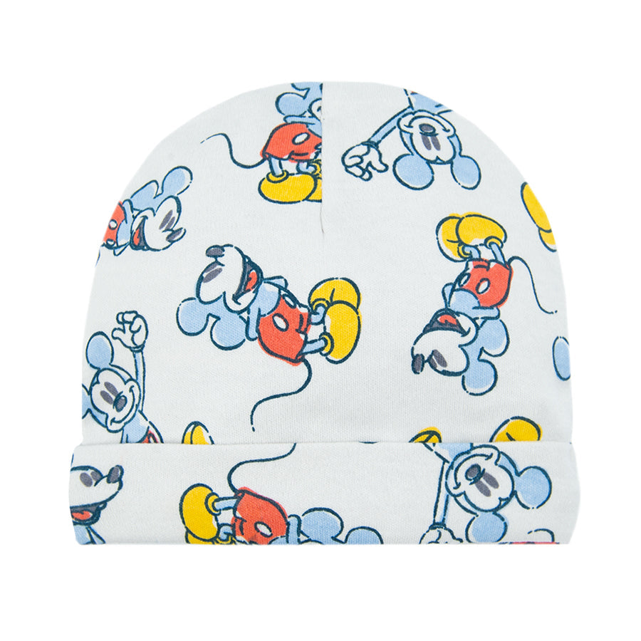 Boy's Hat Gray Blue Mickey Mouse Set 2 Pcs CC LAB2500537 00