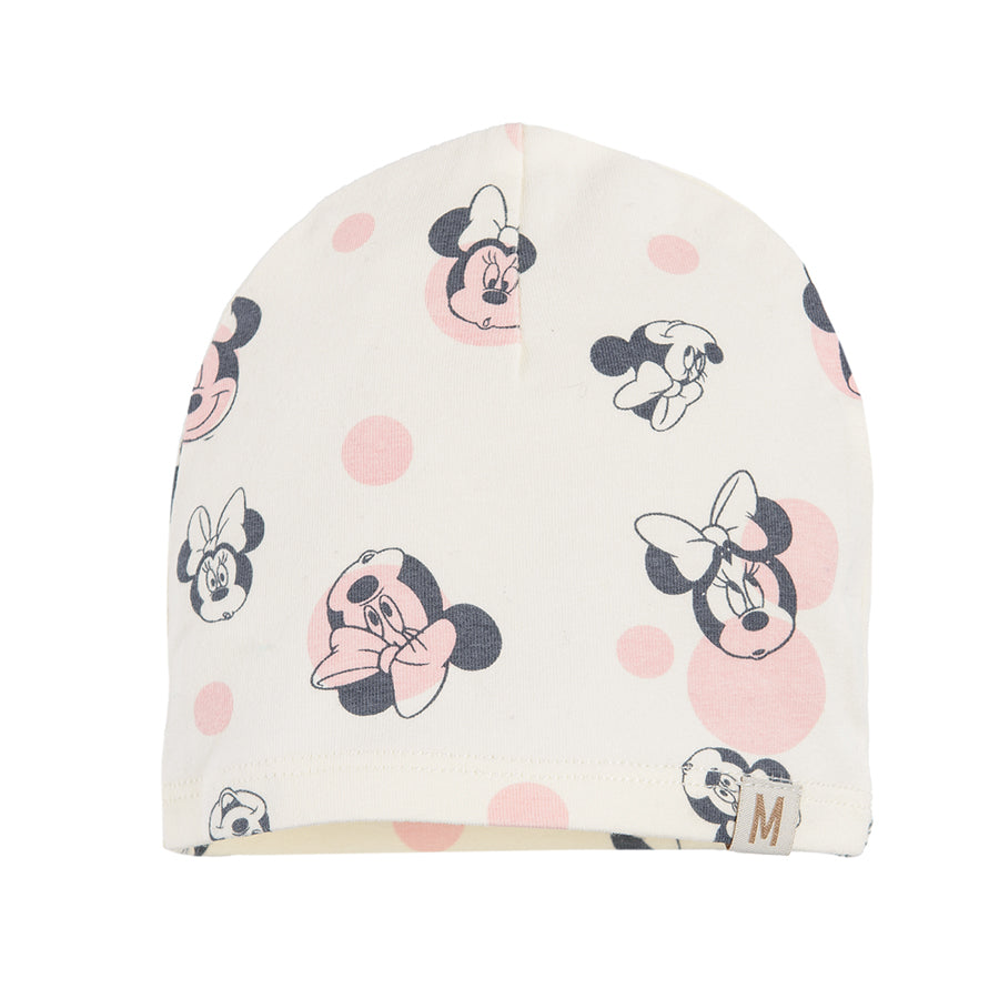 Girl's Hat Pink Ecru Minnie Mouse Set 2 Pcs CC LAG2501747 00