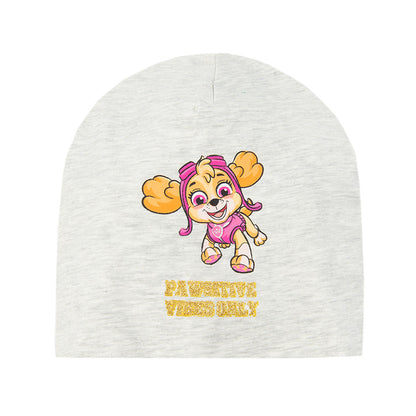 Girl's Cap Gray Melange Skye Paw Patrol