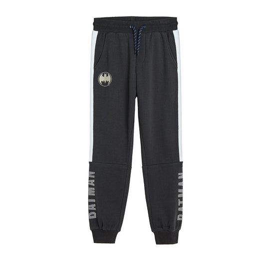 Boy's Sweat Pants Dark Grey Batman