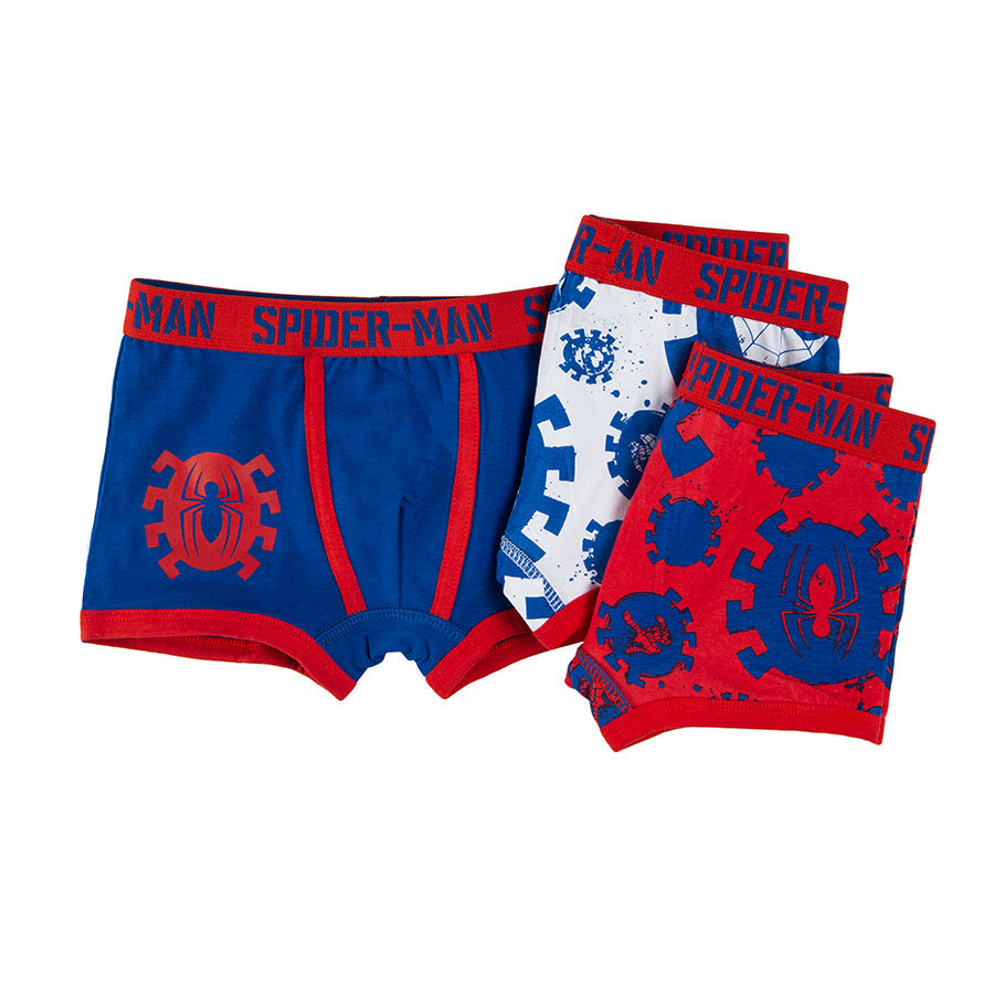 Boy's Boxer Briefs Mix Spider Man Set 3 Pcs