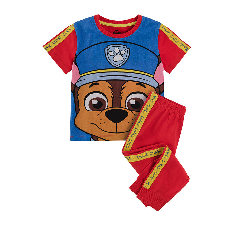 Boy's Pajamas  Blue and Red  Chase  Paw Patrol