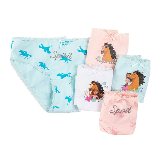 Girl's Panties Mix Mustang Spirit Of Freedom Set 5