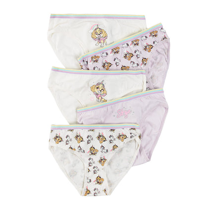 Girl's Panties Mix Skye Paw Patrol Set 5 Pcs