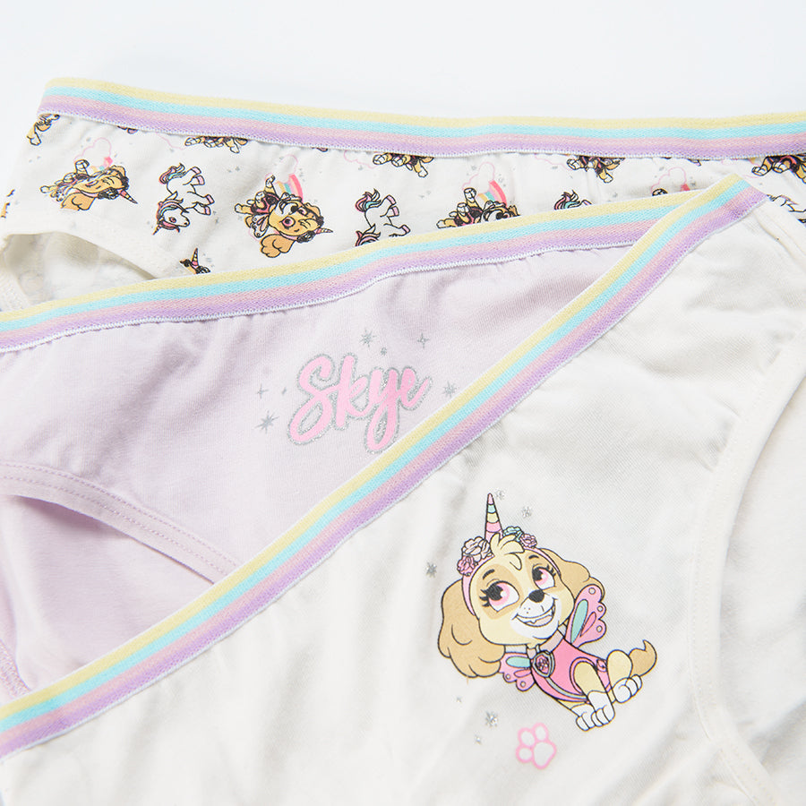 Girl's Panties Mix Skye Paw Patrol Set 5 Pcs