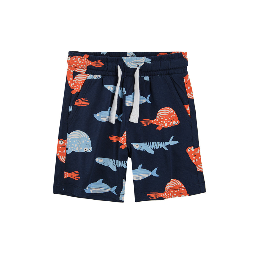 Boy's Set Sleeveless T Shirt Shorts Mix