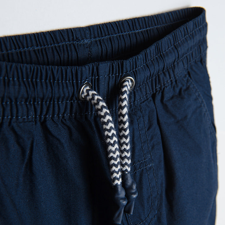 Boy's Trousers Navy Blue Pockets