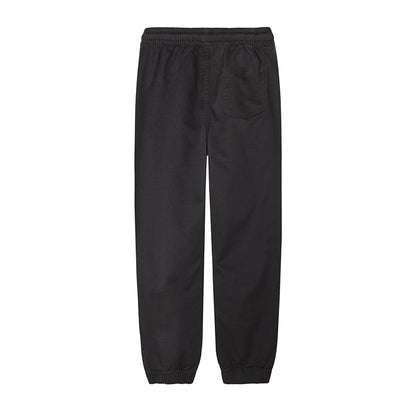 Boys Fabric Pants Jogger Dark Gray Pockets