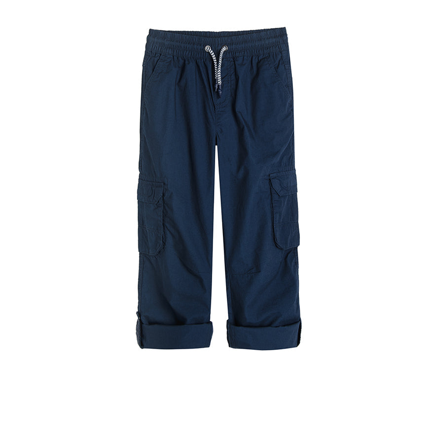 Boy's Trousers Linen Grey