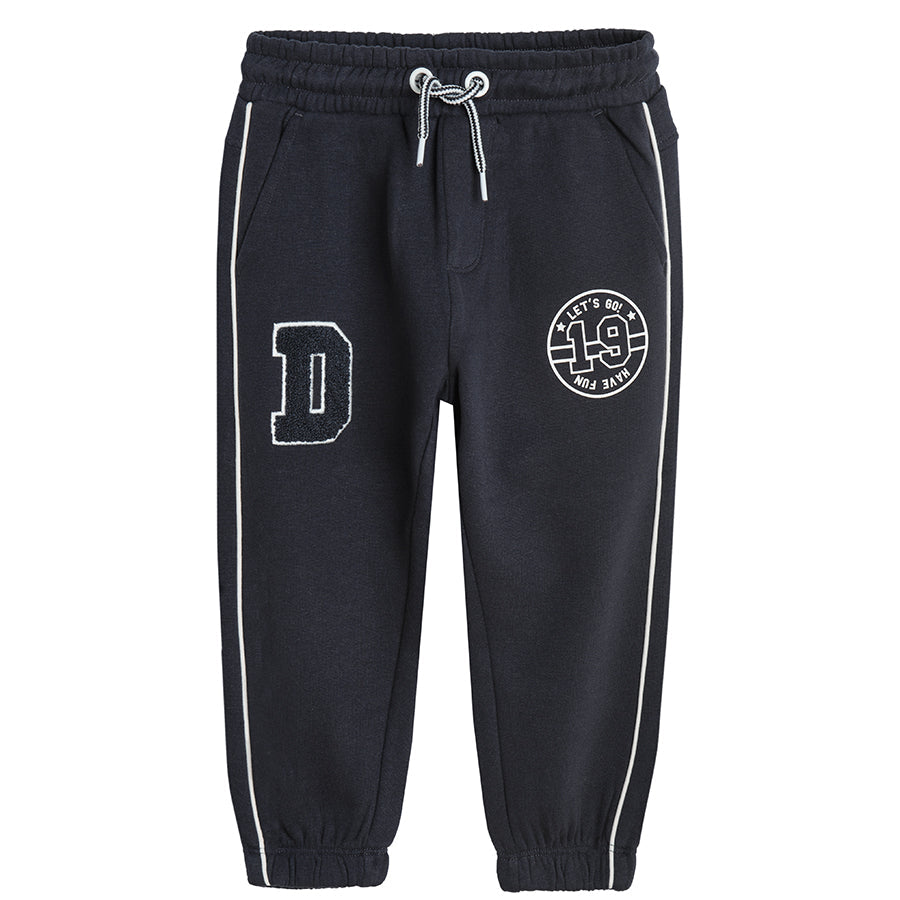 Boy's Sweatpants Navy Blue