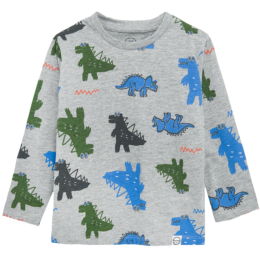 Boy's Long Sleeved Blouse Mix Set 3 Pcs