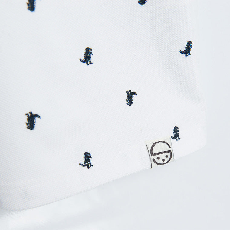 Boys Polo Shirt With Short Sleeves White