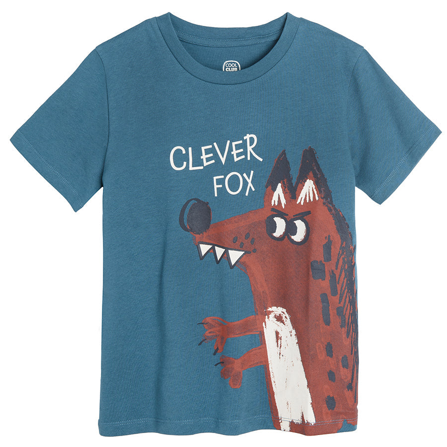 Boy's T-shirt Turquoise