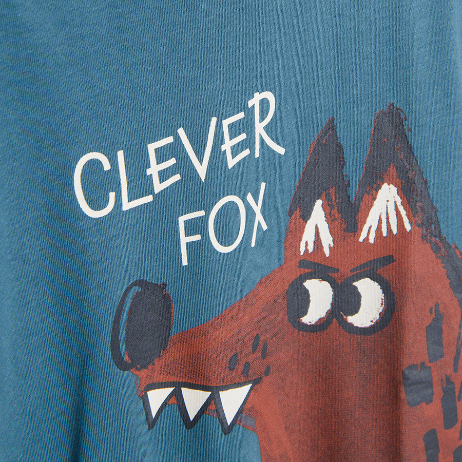 Boy's T-shirt Turquoise
