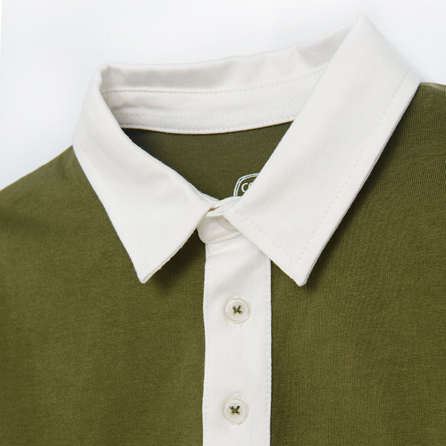 Boy's Polo Shirt With Long Sleeves Mix