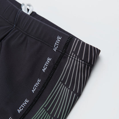 Boy's Swim Shorts Black