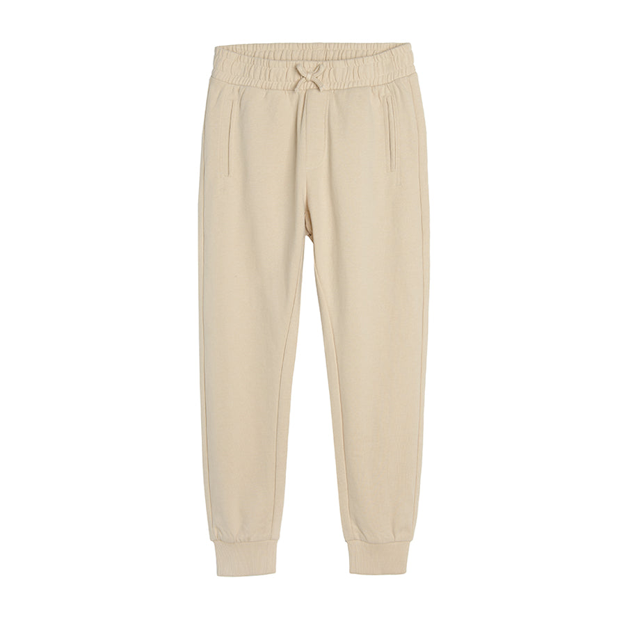 Girl's Sweat Pants Beige