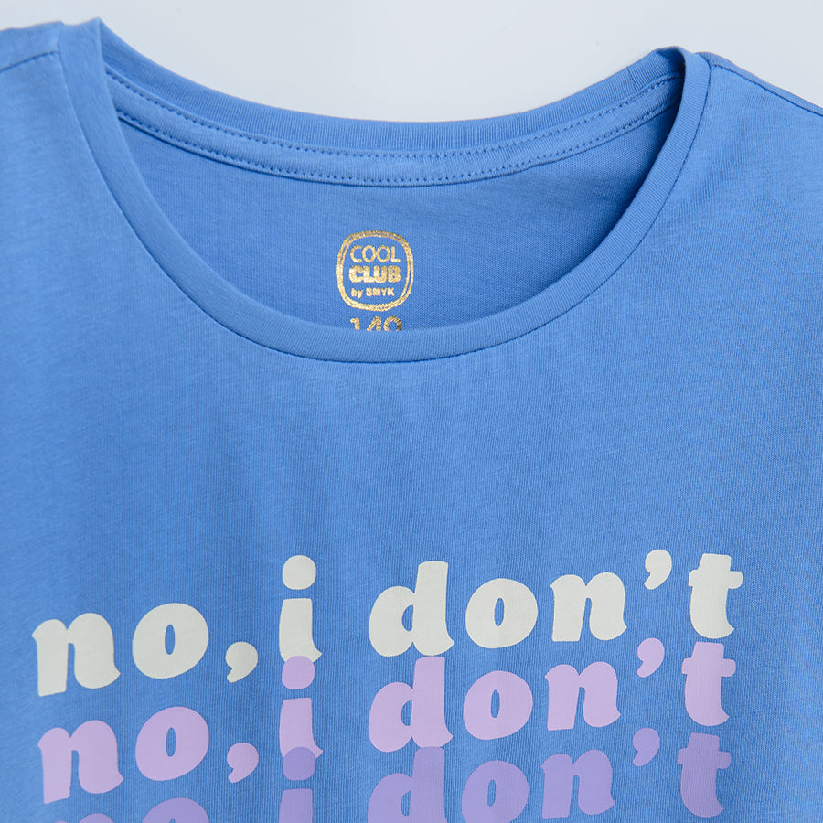 Girl's T-Shirt, Blue