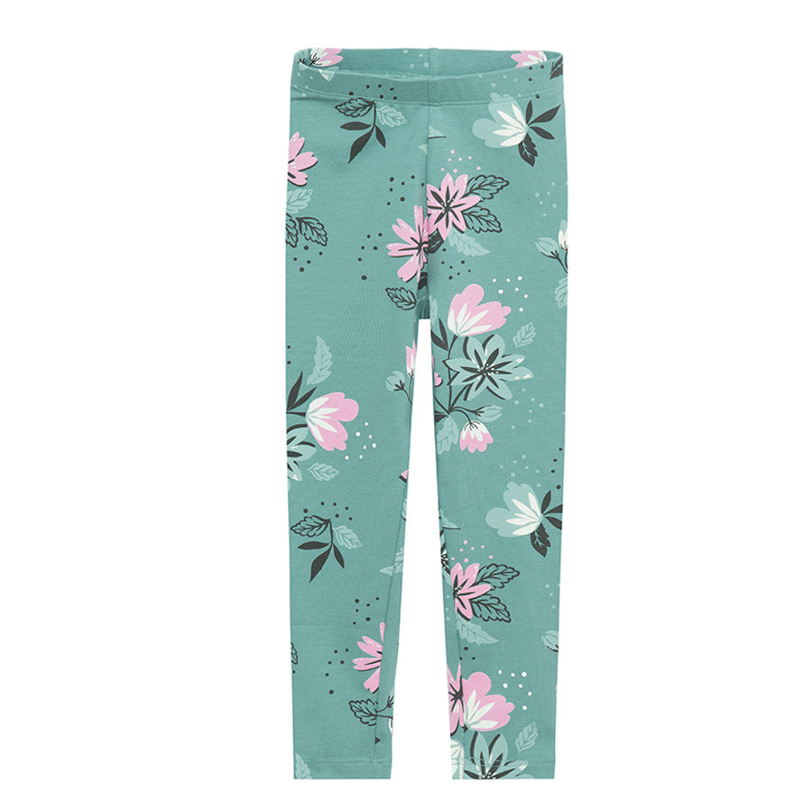 Girl's Leggings Green