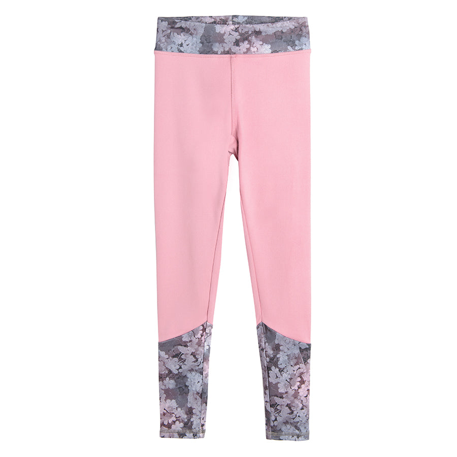 Girl's Leggings Pink Purple