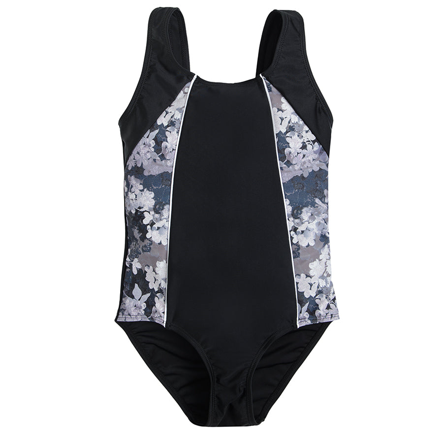 Girl's One Piece Swimsuit Black