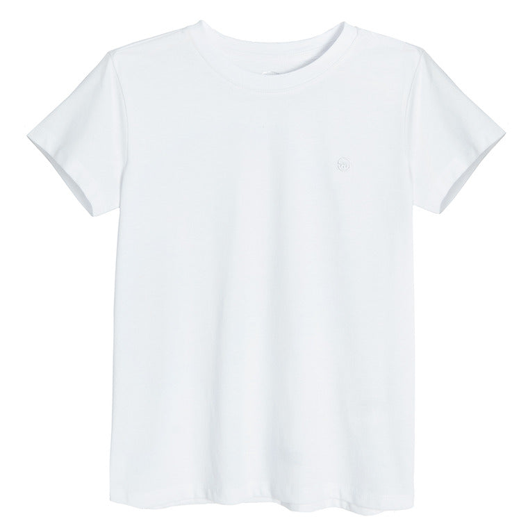 Girls T Shirt White Set 3 Pack