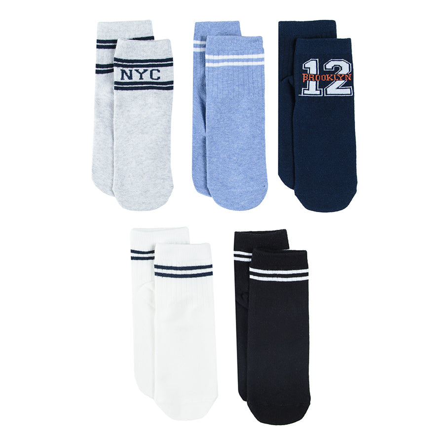 Boy's Socks Mix Set 5 Pcs