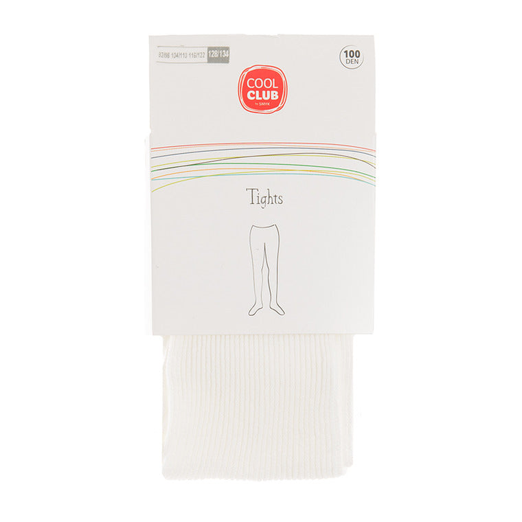 Girl's Tights,Ecru Microfiber CC CHG2510276