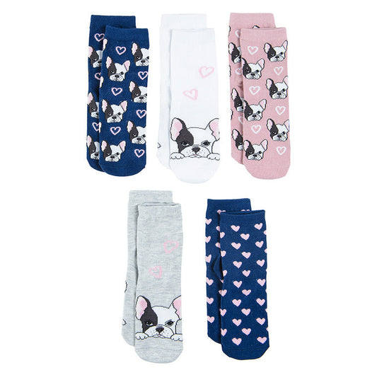 Girls Socks Mix Set 5 Pcs