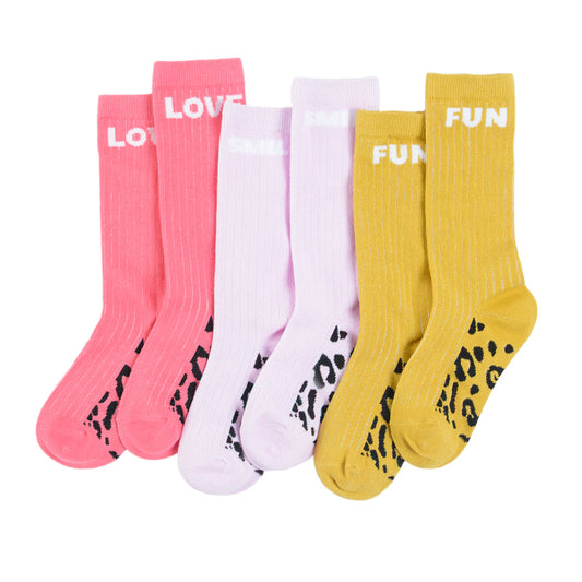 Girl's Socks Mix Set 3 Pcs