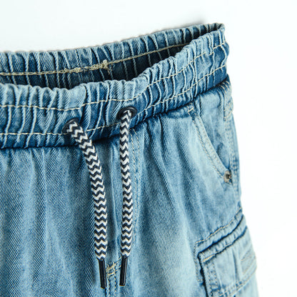 Denim Shorts for Boy's Pull on Regular Denim