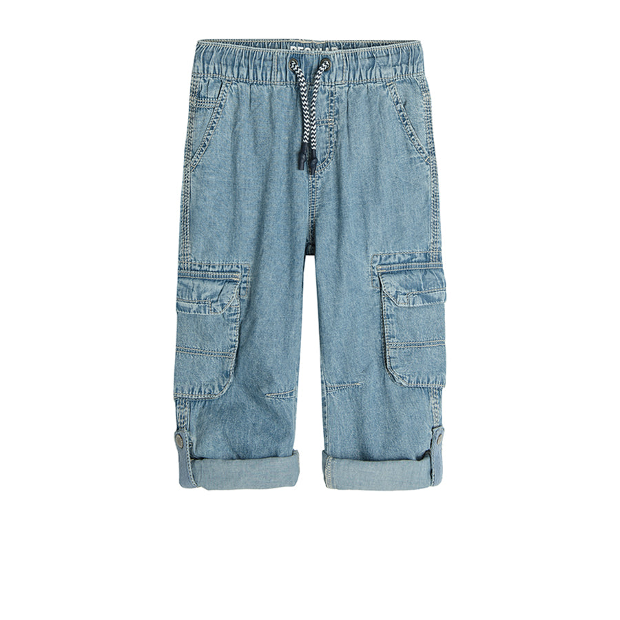 Boy's Jeans Pull on Regular Denim