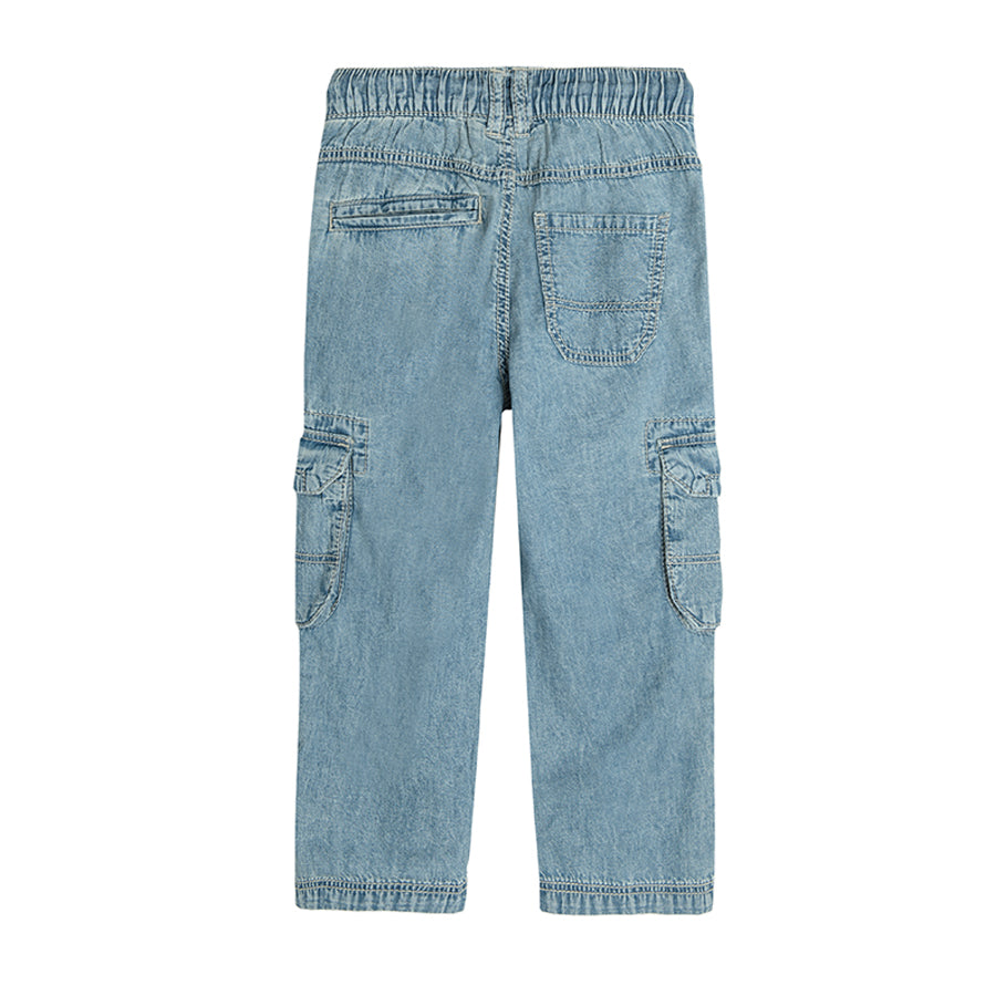 Boy's Jeans Pull on Regular Denim