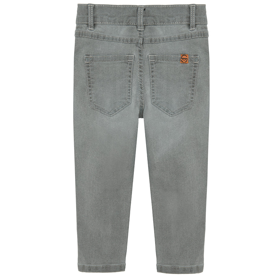 Boy's Denim Pants Slim Fit Gray