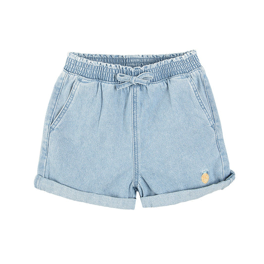 Girl's Denim Shorts Light Denim