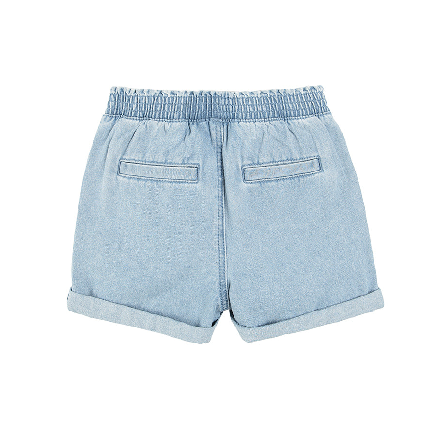 Girl's Denim Shorts Light Denim