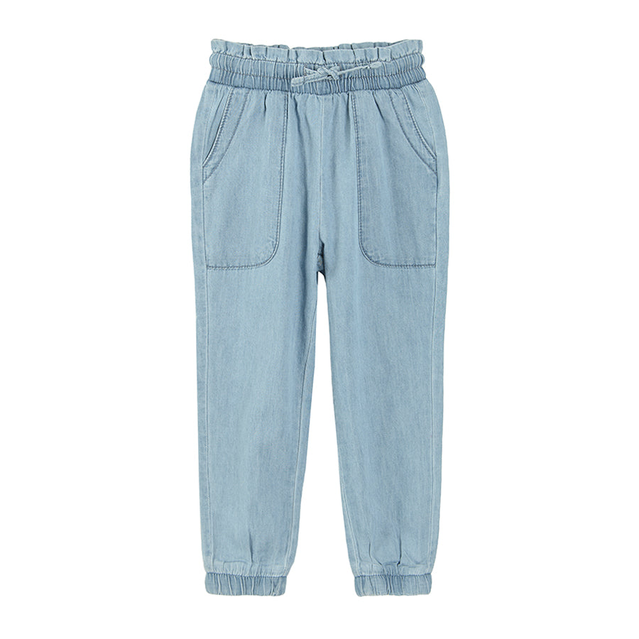 Girl's Denim Pants Thin Denim